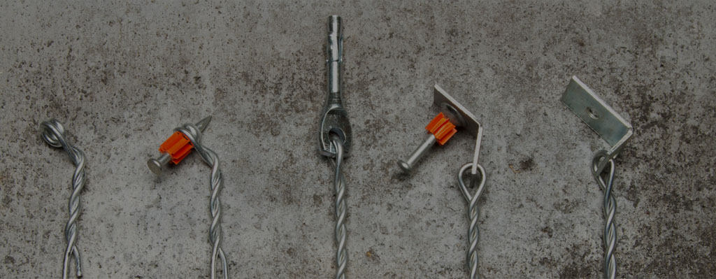 Ancrages pour broche